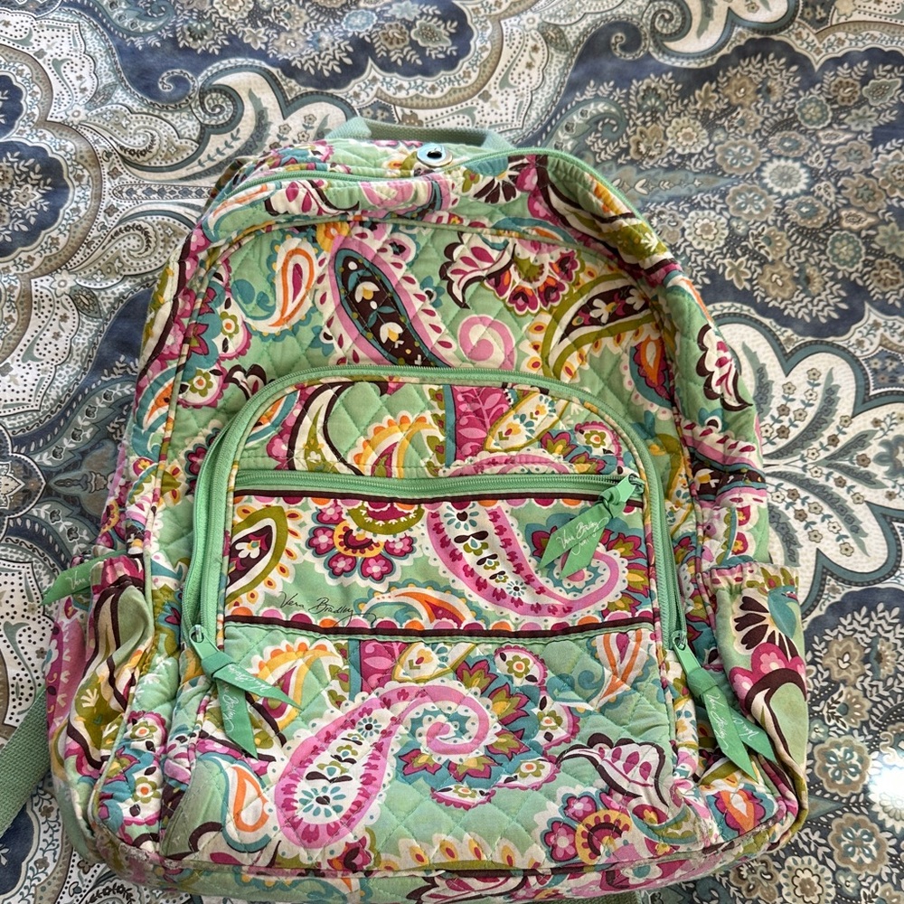 Colorful Paisley Women's Backpack
